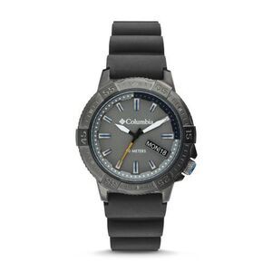 COLUMBIA TIMING CSC03-003 - Peak Patrol Watch: Gray Dial/Gray Silicone