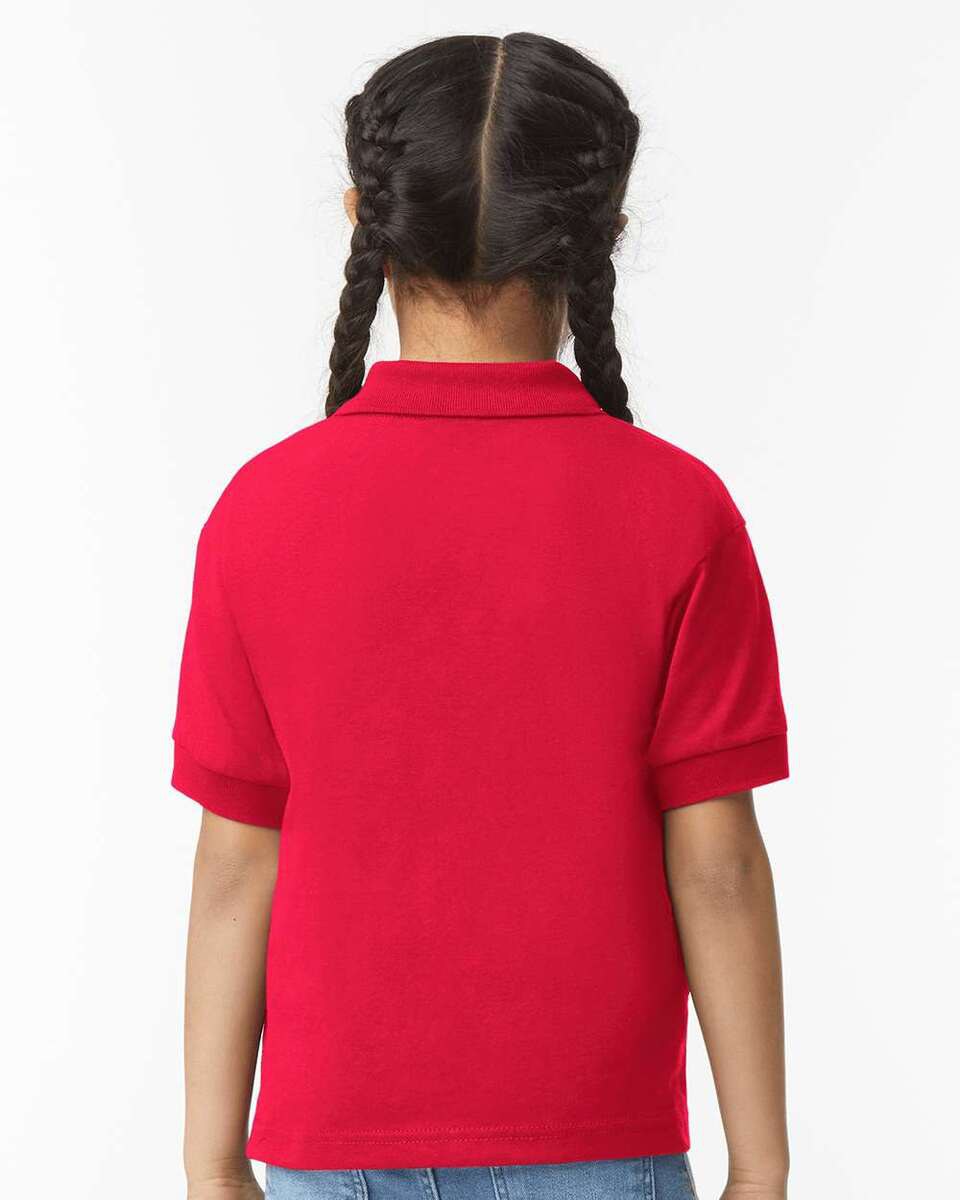 Gildan 8800B - YOUTH S/S JERSEY POLO JUNIOR 6 oz.