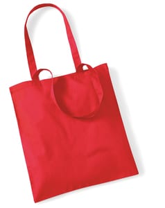 Westford Mill W101 - Bag For Life - Long Handles Bright Red