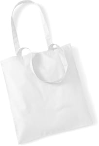Westford Mill W101 - Bag For Life - Long Handles White