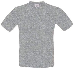 B&C CG153 - Exact V-Neck T-Shirt Sport Grey