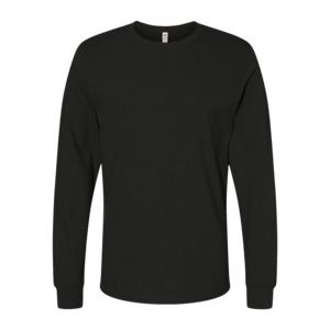 Fruit of the Loom SC201 - Valueweight Long Sleeve T (61-038-0) Black