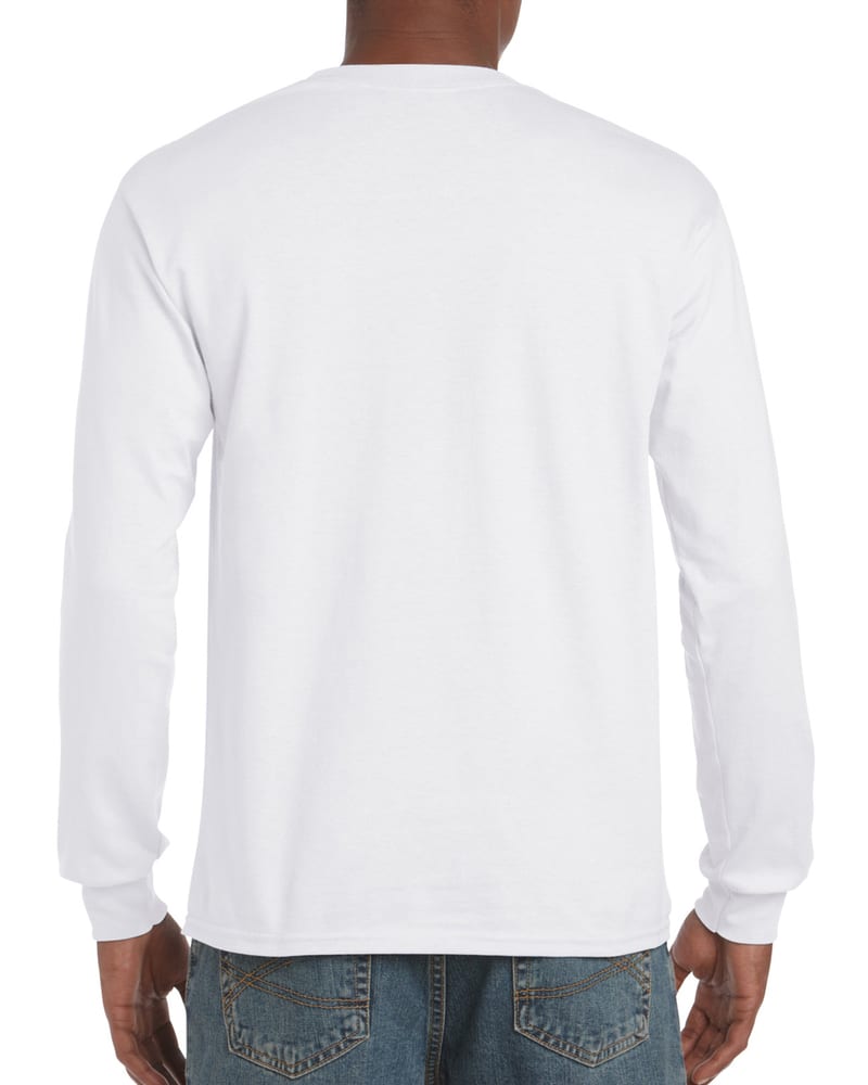 Gildan GI2400 - T-shirt da uomo a maniche lunghe in 100% cotone