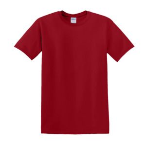 Gildan GI5000 - Kortærmet bomuldst-shirt Cardinal red