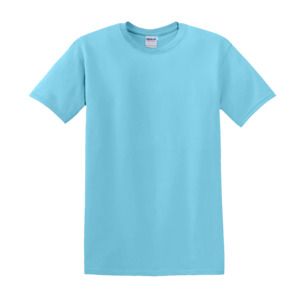 Gildan GI5000 - Kurzarm Baumwoll T-Shirt Herren Himmelblau