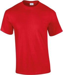 Gildan GI2000 - Camiseta Manga Corta para Hombre Rojo