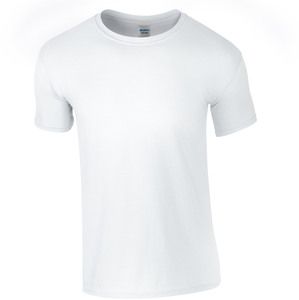Gildan GI6400 - Softstyle® Herren Baumwoll-T-Shirt Weiß