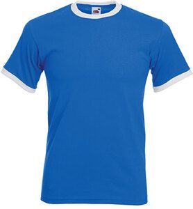 Fruit of the Loom SC61168 - Men's Two-Tone T-Shirt Royal Blue/White