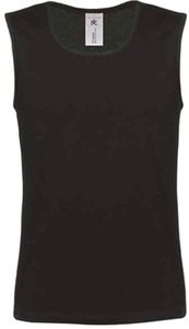 B&C CG155 - Camiseta Sin Mangas Athletic Move Negro