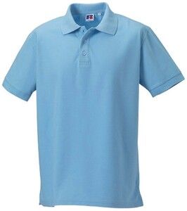 Russell RU577M - Men's Ultimate Cotton Polo Sky