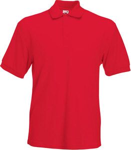 Fruit of the Loom SC63204 - HEAVY POLO 65/35 (63-204-0) Red