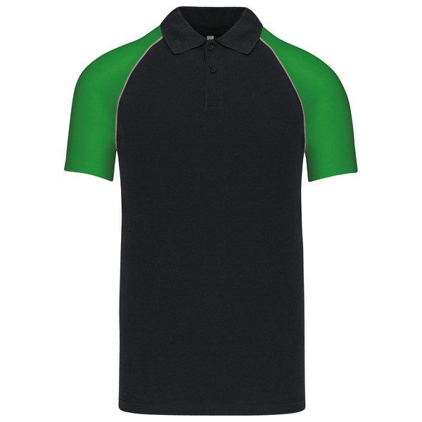 Kariban K226 - POLO BASE BALL BICOLOR PARA HOMBRE