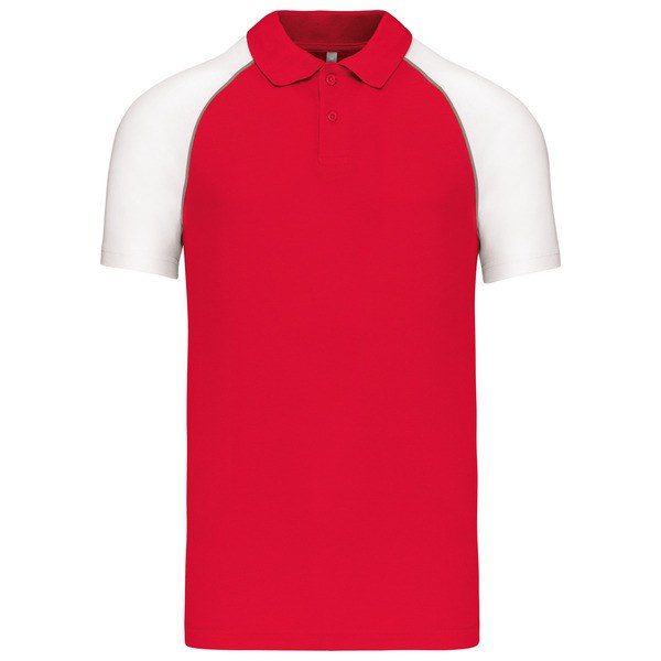 Kariban K226 - POLO BASE BALL BICOLOR PARA HOMBRE