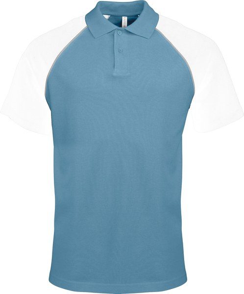 Kariban K226 - POLO BASE BALL BICOLOR PARA HOMBRE