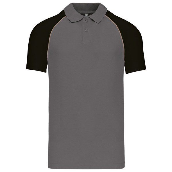 Kariban K226 - POLO BASE BALL BICOLOR PARA HOMBRE