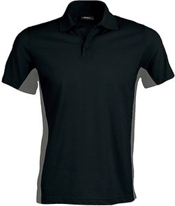 Kariban K232 - FLAG - SHORT SLEEVE BI-COLOUR POLO SHIRT