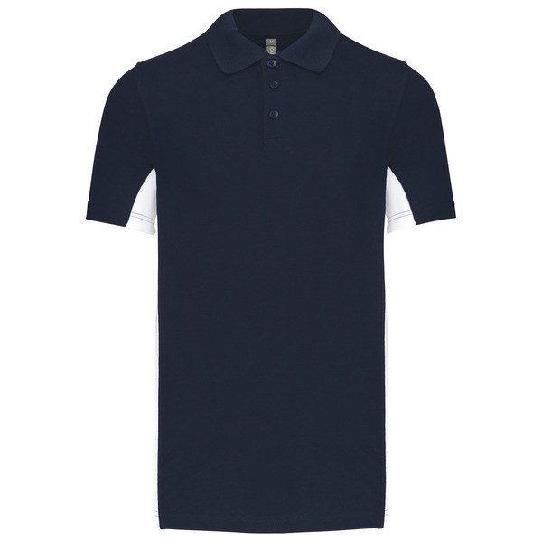 Kariban K232 - FLAG - SHORT SLEEVE BI-COLOUR POLO SHIRT