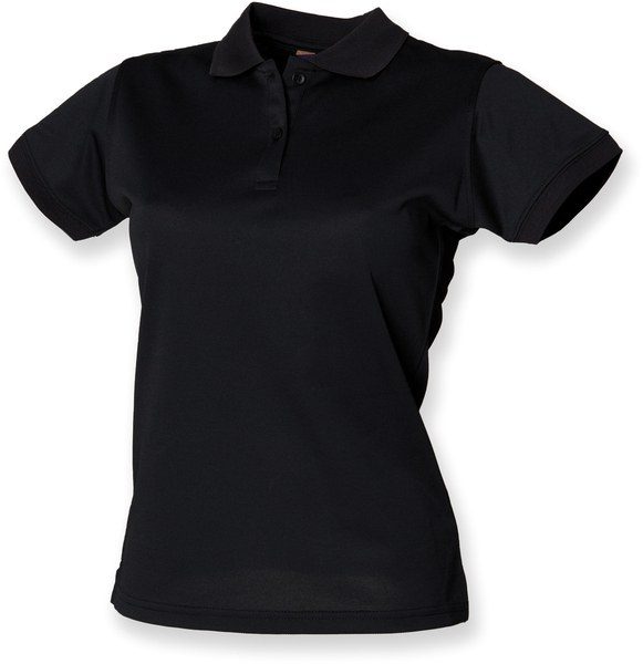 Henbury H476 - Ladies Coolplus® Wicking Piqué Polo Shirt