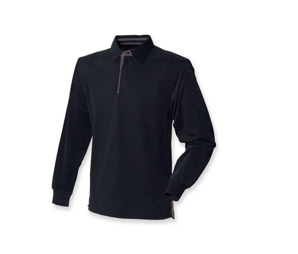 Front Row FR43 - Brushed LSL Rugby Shirt - Polo Rugby Émerisé