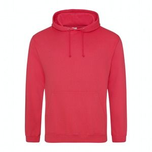AWDIS JUST HOODS JH001 - Hooded sweatshirt Lipstick Pink