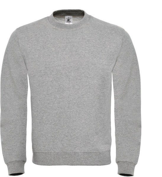 B&C CGWUI20 - Modern Cotton-Poly Blend Ribbed Sweatshirt