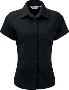 Russell Collection RU917F - Ladies Short Sleeve Classic Twill Shirt