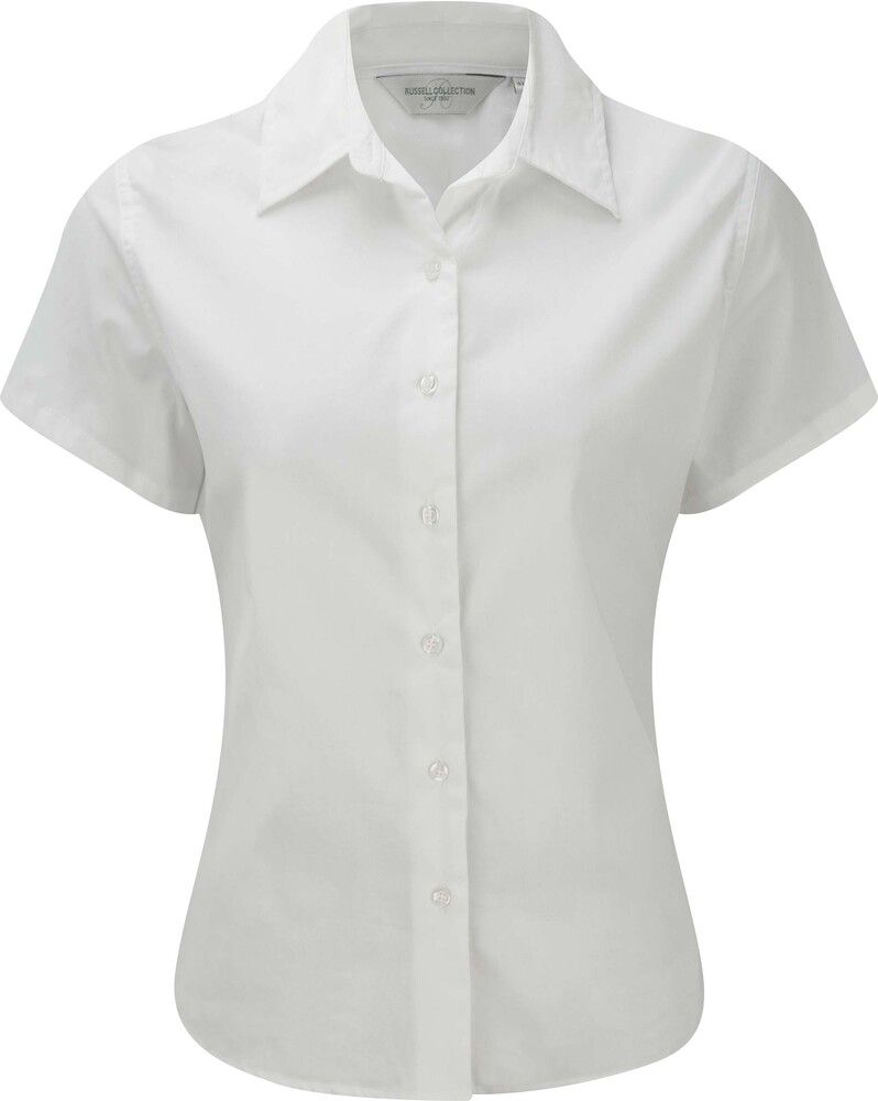 Russell Collection RU917F - Ladies' Short Sleeve Classic Twill Shirt