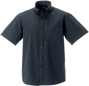 Russell Collection RU917M - Mens Short Sleeve Classic Twill Shirt