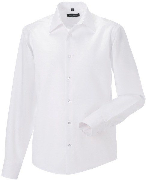 Russell Collection RU958M - Camisa Entallada Ultimate Non Iron Manga Larga