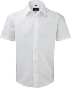Russell Collection RU959M - Mens Short Sleeve Tailored Ultimate Non Iron Shirt