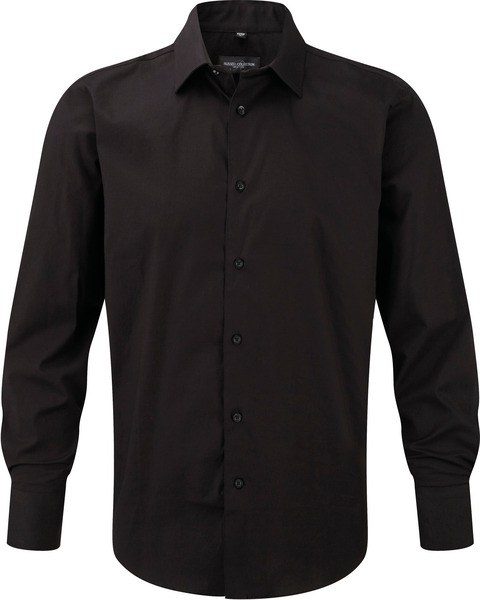 Russell Collection RU946M - Camisa Entallada En Manga Larga