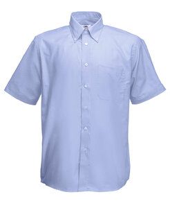 Fruit of the Loom SC65112 - Oxford Shirt Short Sleeves (62-112-0) Oxford Blue