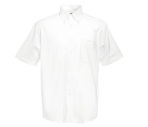 Fruit of the Loom SC65112 - Oxford Shirt Short Sleeves (62-112-0) White