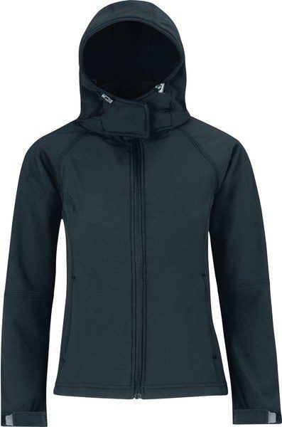 B&C CGJW937 - Womens Waterproof Softshell Jacket with Detachable Hood