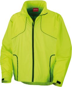 Spiro S185X -  Crosslite trail and track jacket Néon Lime