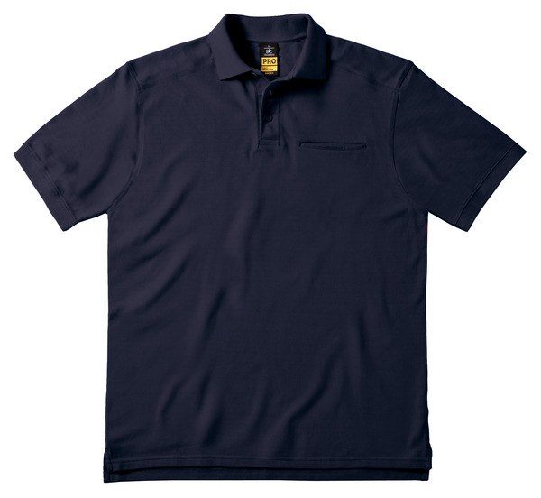 B&C Pro CGPUC10 - Ultimate Comfort Cotton Polo with Practical Pocket