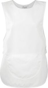 Premier PR171 - Tabardschürze mit Tasche Weiß