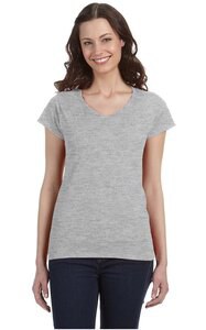 Gildan 64V00L - V-Neck T-shirt Junior Fit for Women