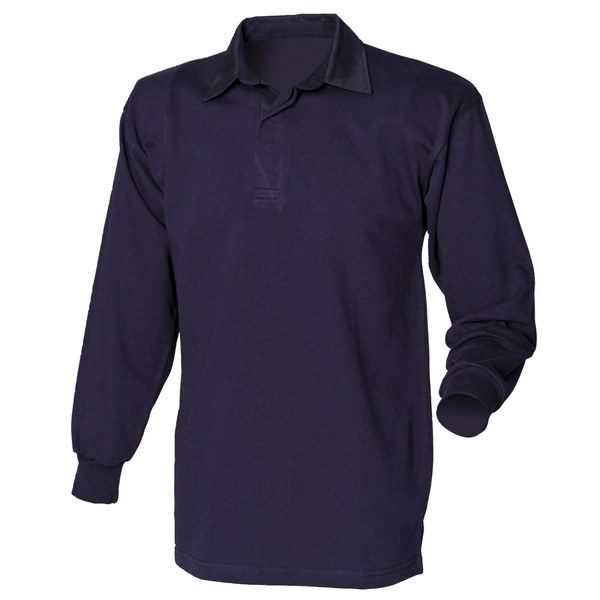 Front Row FR100 - Heritage Cotton Rugby Shirt with Classic Collar