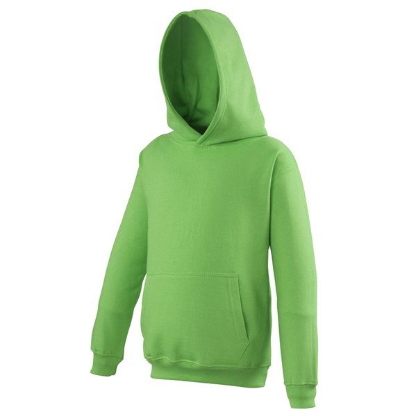 AWDIS JUST HOODS JH01J - Eco-Friendly Kids Cotton Hoodie with Kangaroo Pocket