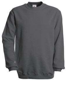 B&C Collection BA401 - Set-in sweatshirt Steel Grey