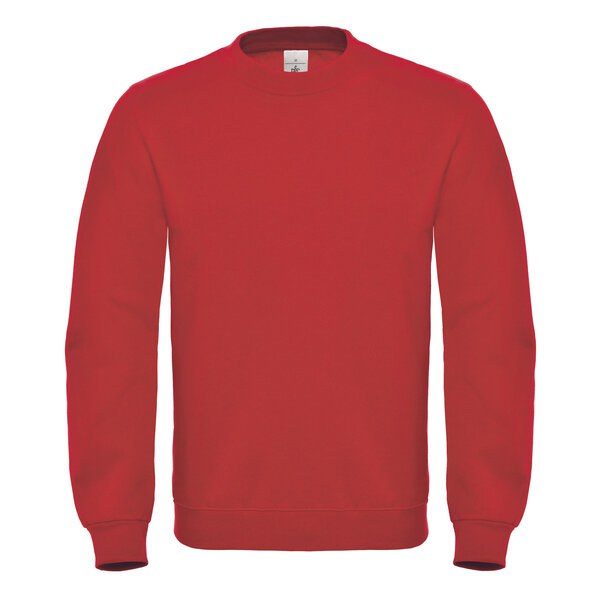 B&C Collection BA404 - Modern Crew Neck Sweatshirt with Ribbed Details