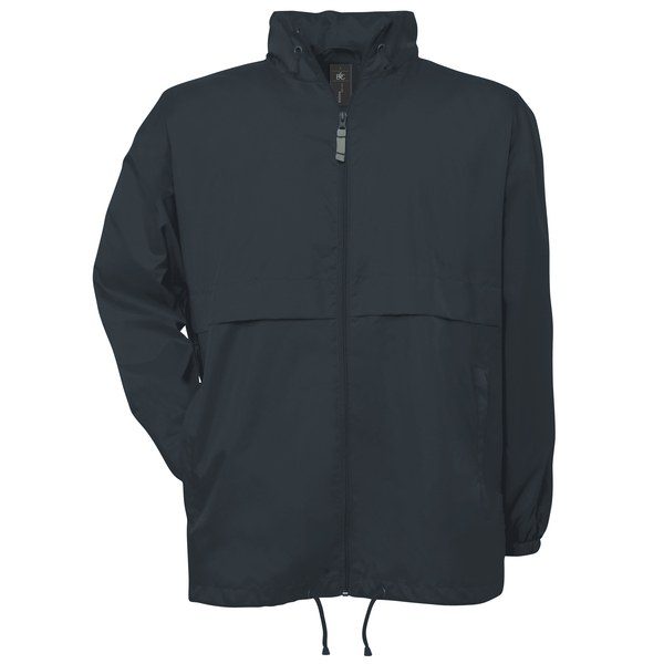 B&C Collection BA605 - Versatile Packable Windbreaker with Concealed Hood