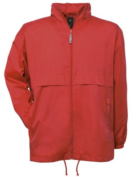 B&C Collection BA605 - Versatile Packable Windbreaker with Concealed Hood