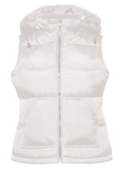 B&C Collection BA670 - Chic Feather-Touch Hooded Bodywarmer