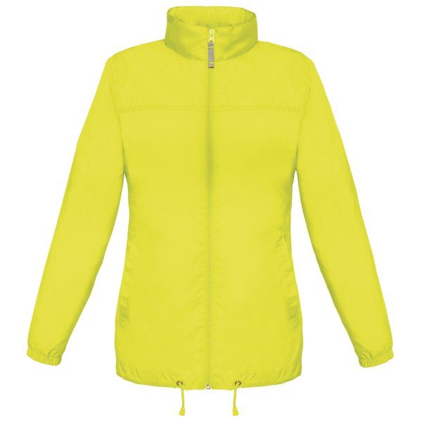 B&C Collection B601F - Feminine Fit Windbreaker Jacket with Concealed Hood