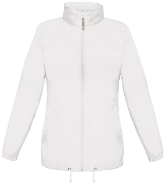 B&C Collection B601F - Feminine Fit Windbreaker Jacket with Concealed Hood