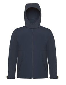 B&C Collection BA630 - Hooded softshell /men Navy