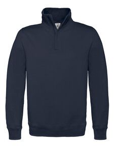 B&C Collection BA406 - ID.004 ¼ zip sweatshirt Navy