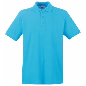 Fruit of the Loom SS255 - Premium polo Azure Blue